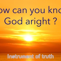 How can you know God aright?